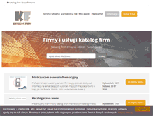 Tablet Screenshot of katalog-firmy.biz